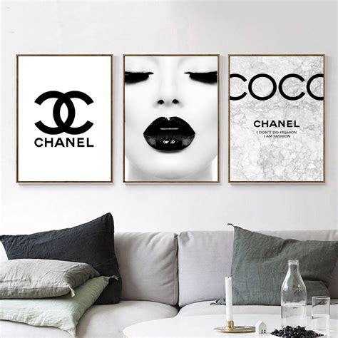 chanel digital prints|printable chanel wall art.